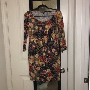 Floral design dress